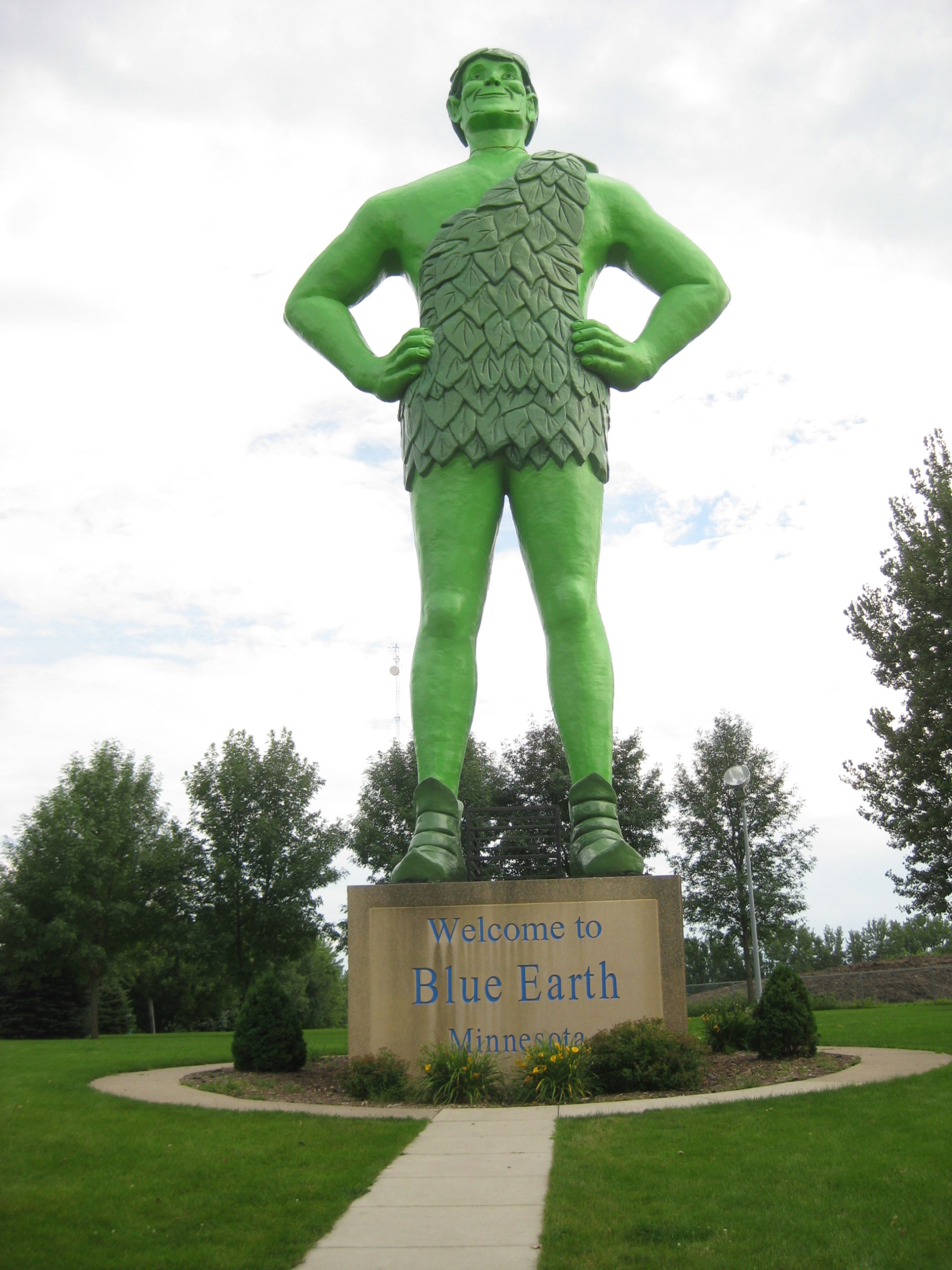 The Jolly Green Giant Rubber Tramp Artist